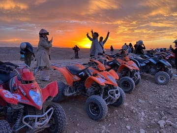 Quad & Lunch in Magical Place with Berber Family at Agafay Desert