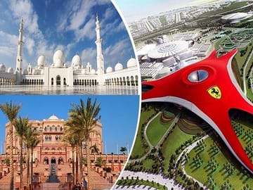 Abu Dhabi City Tour: Grand Mosque, Royal Palace, Etihad Towers