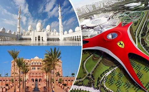 Abu Dhabi City Tour: Grand Mosque, Royal Palace, Etihad Towers