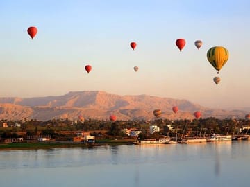 Hot Air Balloon Ride Over Luxor's Ancient Landscapes