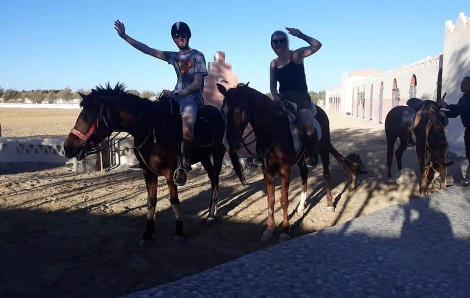 Horseback Riding Tour in the Desert and Beach of Hurghada