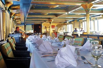 Nile Dinner Cruise with Belly Dancing and Folklore Show in Cairo