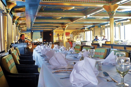 5 Stars Nile Dinner Cruise with belly-dancing & Egyptian folklore show