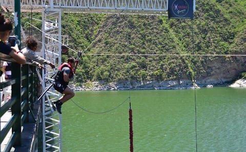 Bungee Jumping Adventure at Cabra Corral Dam, Salta