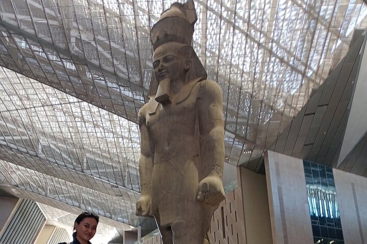 Grand Egyptian Museum & Saqqara & Memphis & Lunch Private Tour