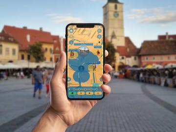 Sibiu Under the Habsburgs GPS App Walking Tour Mobile Game