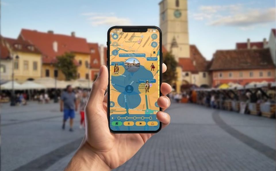 Sibiu Habsburgs Walking Tour with GPS Navigation