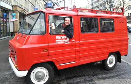 Private Retro Minibus Tour of Warsaw's Historic Highlights