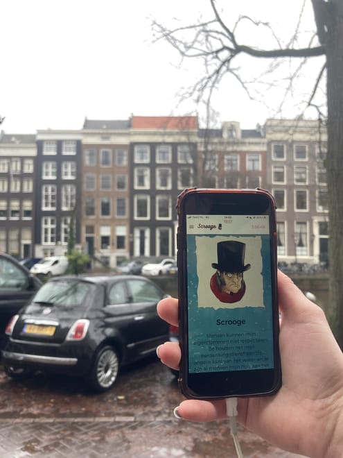 Amsterdam Self-Guided Scrooge City Game