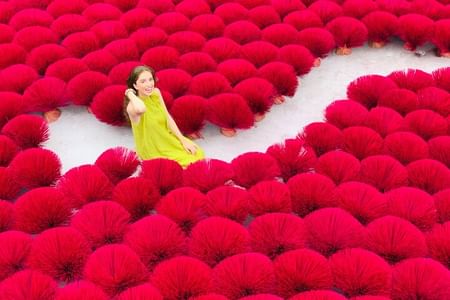 Hanoi Incense Village And Hat-Making And Lacquer Art Tour