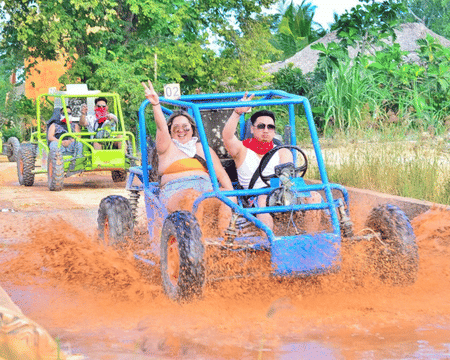 Punta Cana: Dune Buggies Macau with Cenote and Beach
