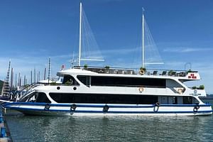 Best Seller Halong Luxury Day Cruise: Buffet Lunch & Sunset Party