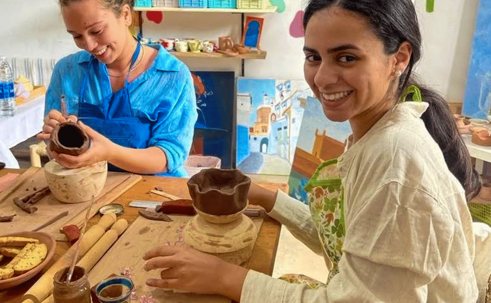 Pottery Making Workshop at Yoma in Marrakech