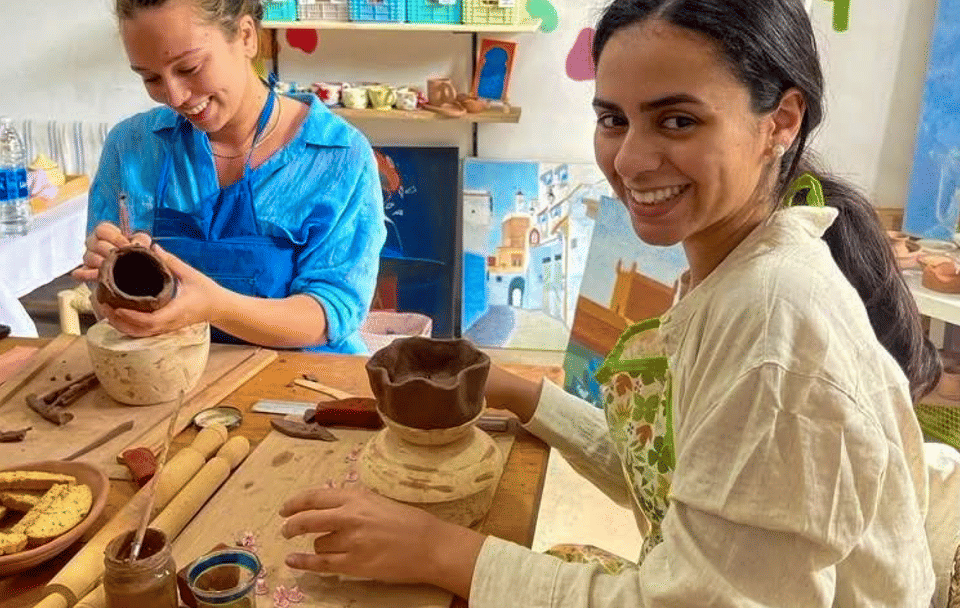Pottery Making Workshop at Yoma in Marrakech