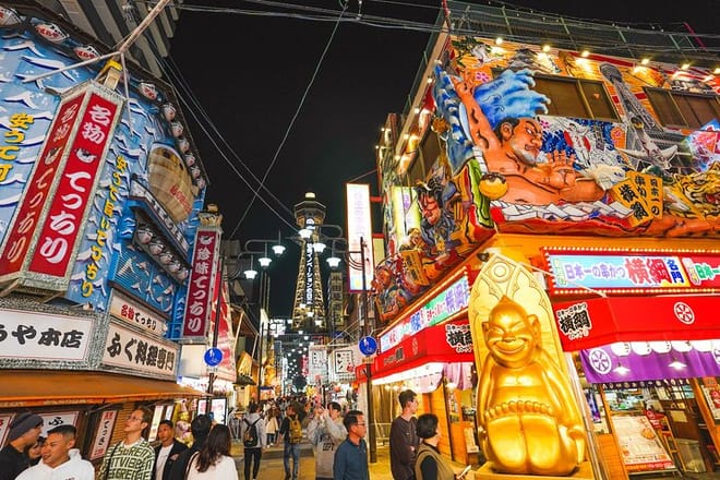 Osaka Local Foodie Walking Tour in Dotonbori and Shinsekai 6