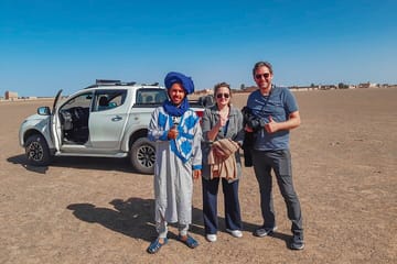 Sunrise Walking Tour of Erg Chebbi Dunes from Erfoud