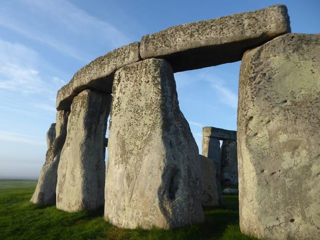 The outer circle at Stonehenge