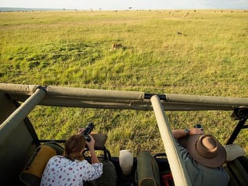 Game drive at Maasai mara