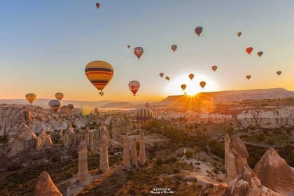 Balloon Watching Tour in Cappadocia with Hotel Pick-Up & Drop-Off