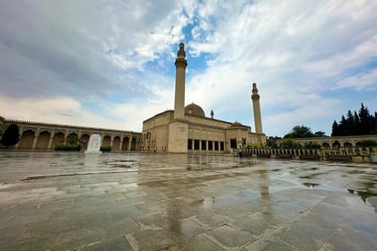 4 Nights Private Azerbaijan Tour from Caspian Lights to Mountains