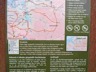 Sign at the start of the trail to Grimmannsfell - meeting point