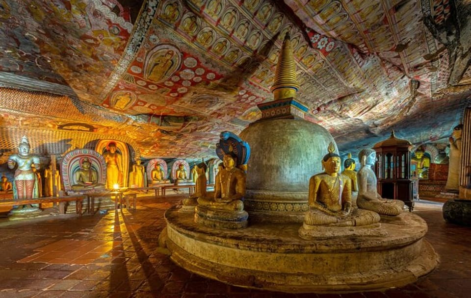 Dambulla Temple and Polonnaruwa Day Tour from Kandy