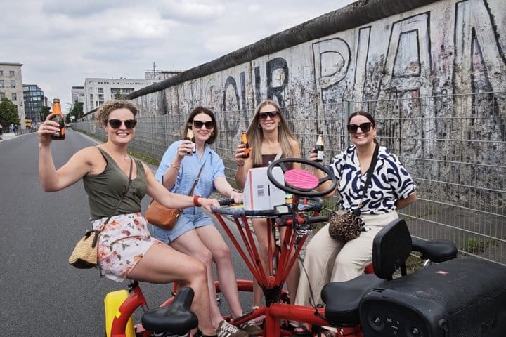 Beer Bike & Party Bike Highlights Berlin City Tour including pick-up 9