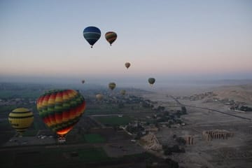 Luxor Hot-air Balloon, Kings Valley, Hatshepsut, Memnon, (Al)