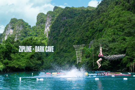 Phong Nha & Dark Cave Adventure: Zipline, Mud Bath & Boat Cruise