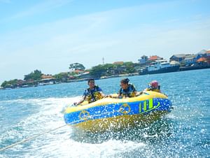 Nusa Dua Watersport Parasailing Adventure, Tubing Ride and Diving Experience