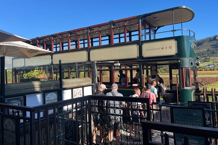 Franschhoek Wine Tram and Wine Tasting Tour with Tram Ticket