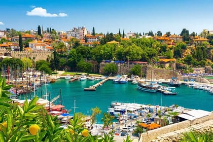Antalya City Tour with Boat Trip and Waterfalls From Side