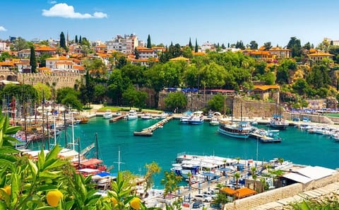Antalya City Tour with Duden Waterfalls and Coastal Boat Trip
