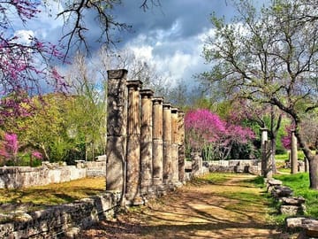 Private Tour of Ancient Olympia with Bee Farm and Winery Visit