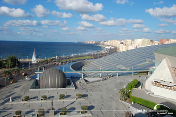 Shore Excursion in Alexandria: Bibliotheca, Gardens, and Beach