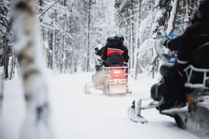 Arctic Circle Highlights with Snowmobiling