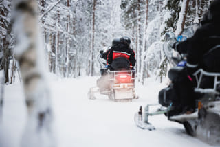 Arctic Circle Highlights with Snowmobiling