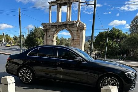 Guided Athens Tour: Explore Ancient Monuments in Electric Limousine