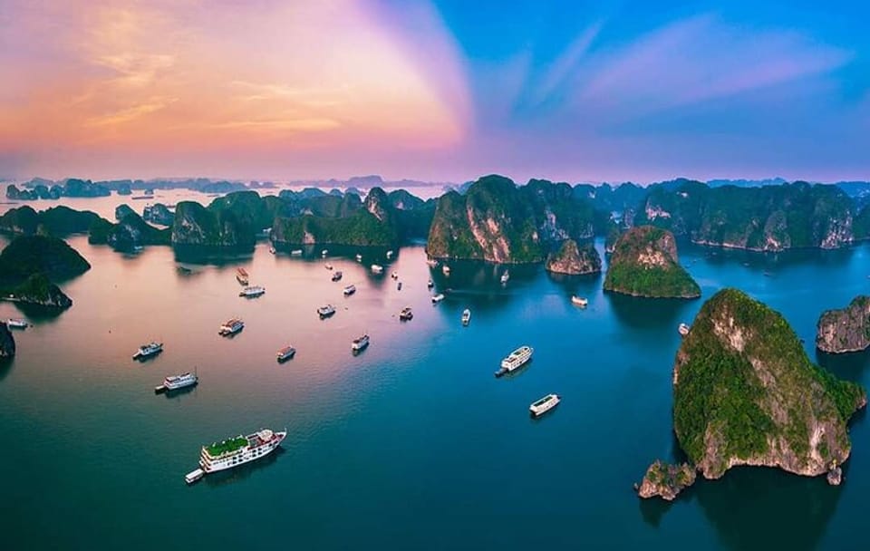BOUTIQUE CRUISES Halong Bay 2 Days,1 Night Tour: Swimming,Caving, and Kayaking