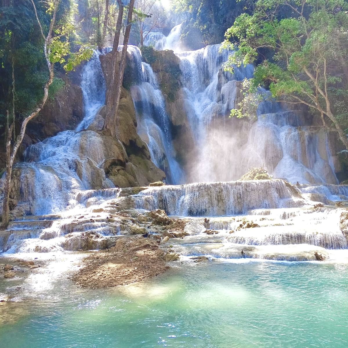 Sunset cruise on Luang Prabang river