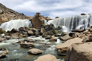 Pillones Waterfall and Stone Forest Day Trip in Arequipa