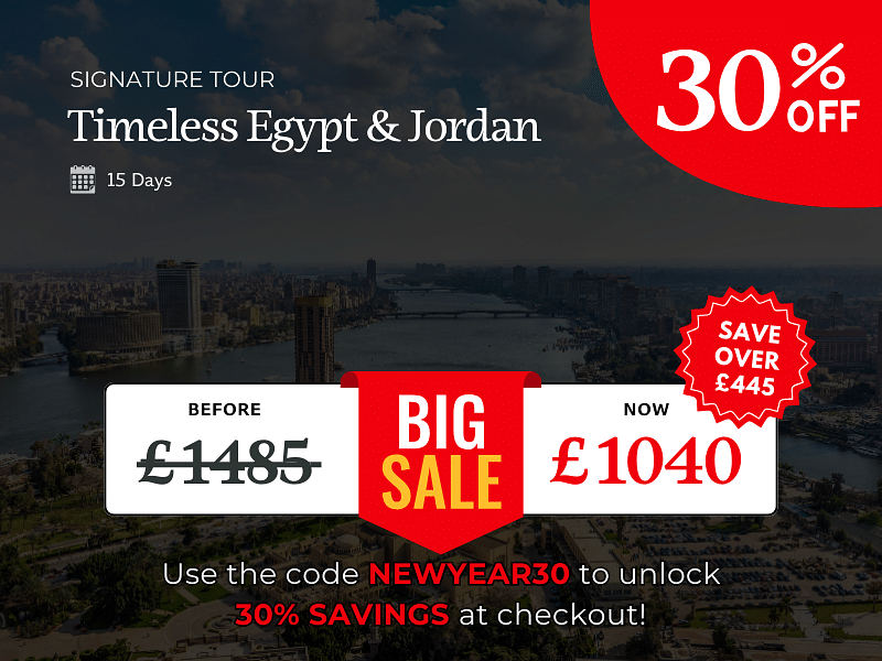 Timeless Egypt & Jordan: Explore Ancient Wonders & Desert Adventures