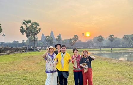 Angkor Wat Sunrise Full Day Tour in Siem Reap, Cambodia