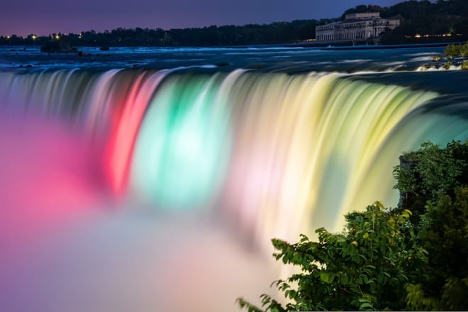 Niagara Falls USA: Night Illumination Tour & Optional Maid of the Mist (min 2 pax)