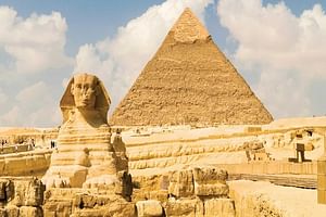 Half Day Tour To Giza Pyramids and Sphinx