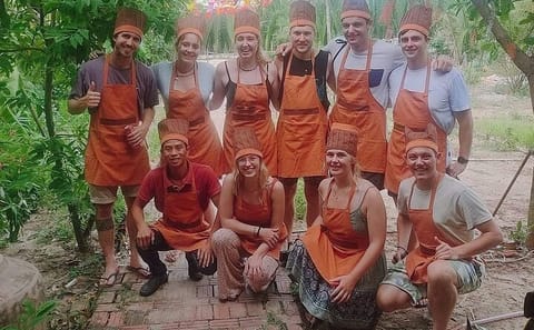 Hoi An Eco Cooking Class (Local Market, Basket Boat, COOKING)