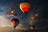 Dubai Hot Air Balloon Ride and Traditional Arabic Breakfast  2