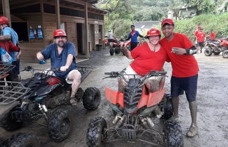 ATV Jungle Adventure Tour in Dixon Cove, Honduras