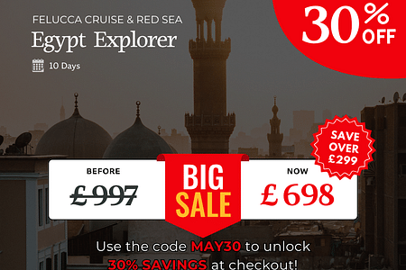 Egypt Explorer: Nile Felucca Cruise & Red Sea Relaxation Adventure