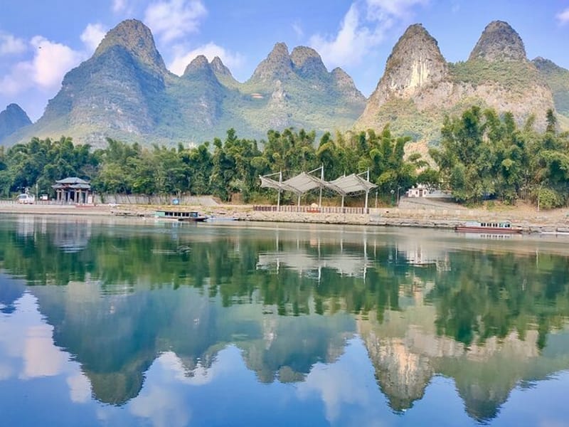 Li River Cruise ticket from Guilin to Yangshuo with pickup